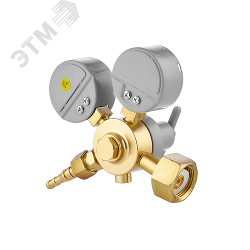 Регулятор аргоновый Сварог АР-40-5М (ArR-137A-FG), манометр с поверкой - фото 2