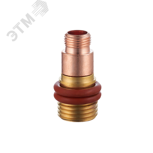 Изображение товара Держатель цанги д/горелки короткий газ. линза 2,4мм (TS 17–18–26) IGF0086-24 (упак)