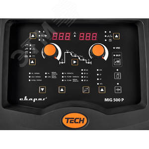 Инвертор сварочный MIG 500 P ''TECH'' (N36801) НАКС (все группы) РФ - фото 3