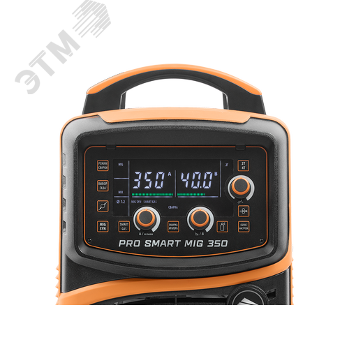 Инвертор сварочный MIG 350 PRO SMART (N216S) НАКС (все группы) РФ - фото 5