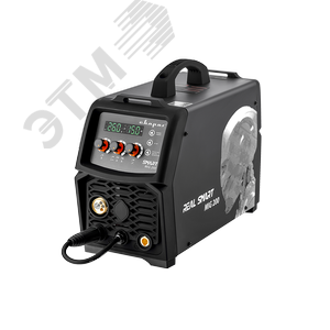 Инвертор сварочный MIG 200 ''REAL SMART'' (N2A5) Black (маска+краги) - фото 3