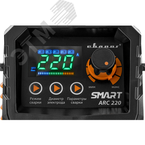 Инвертор сварочный ARC 220 ''REAL SMART'' (Z28403) - фото 3