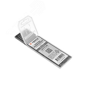 Изображение товара Электроды вольфрамовые WCe 20 D1,6x175 (упак)