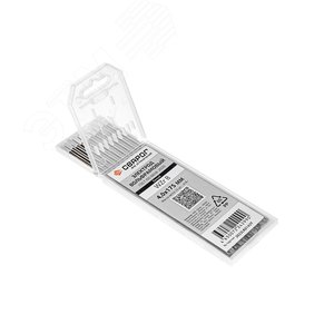 Изображение товара Электроды вольфрамовые WZr 8 D4,0x175 (упак)