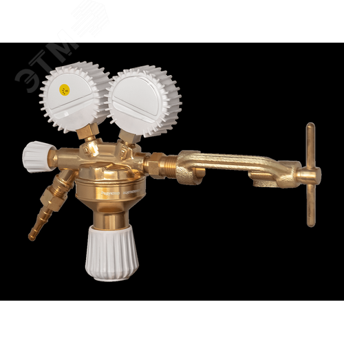 Редуктор ацетиленовый  TECH CONTROL AC (AR-128), манометры с поверкой - фото 2