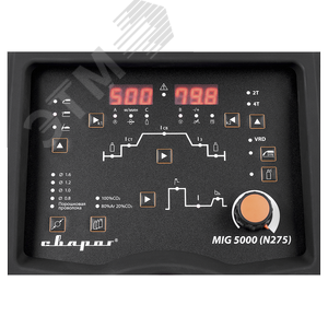 Инвертор сварочный MIG 5000 Digital ''TECH'' (N275) - фото 3
