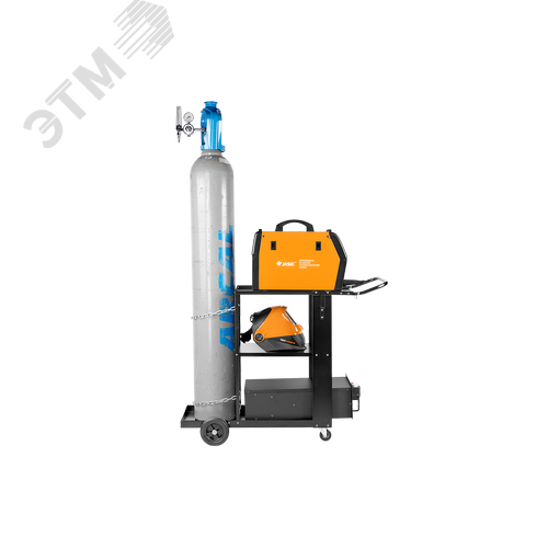 Тележка ТУ-1 универсальная для сварочного аппарата (трехуровневая) - фото 6