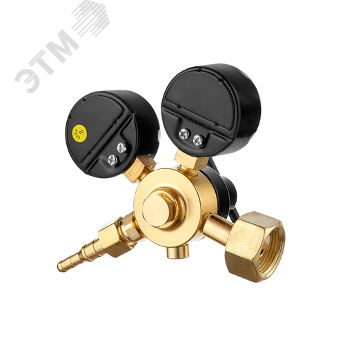 Редуктор углекислотный  УР-6-6М (ArR-137A), манометры с поверкой - фото 2