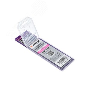 Изображение товара Электроды вольфрамовые WGLa 15Zr8Y8 D3,0x175 (упак)