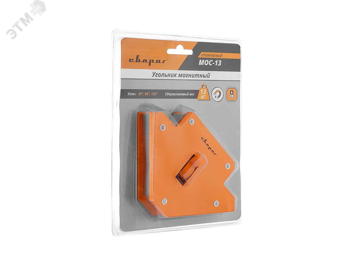 Изображение товара Угольник магнитный МОС–13 (QJ6007) (шт)