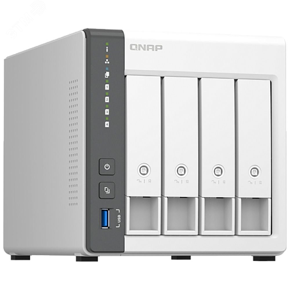 Изображение товара RAID-накопитель QNAP D4 (Rev. C) с поддержкой облачных технологий Изображение товара RAID-накопитель QNAP D4 (Rev. C) с поддержкой облачных технологий