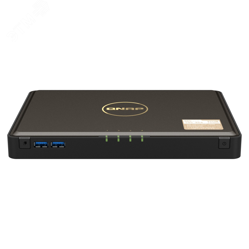 Изображение товара Сетевое хранилище 4 отсека M.2 NVMe, Intel Celeron N5105 2,0-2,9 ГГц, 8 ГБ DDR4, 2x2,5 GbE, двойной HDMI (шт) Изображение товара Сетевое хранилище 4 отсека M.2 NVMe, Intel Celeron N5105 2,0-2,9 ГГц, 8 ГБ DDR4, 2x2,5 GbE, двойной HDMI (шт)