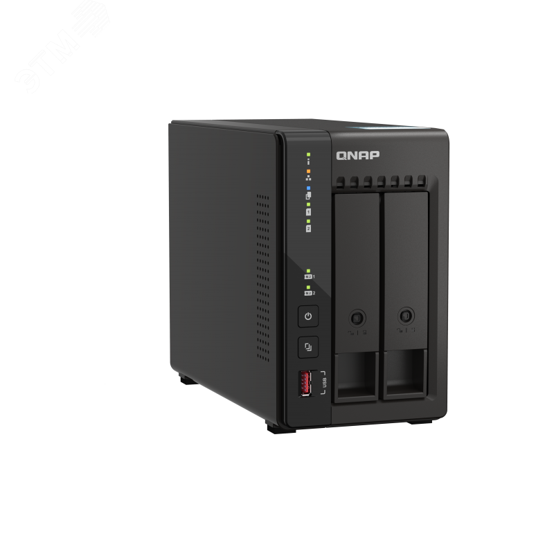Изображение товара Сетевое хранилище 2 отсека 3,5''/2,5'', Celeron J6412 2,0-2,6 ГГц, 8 ГБ DDR4, 2x2,5 GbE, 2xM.2 PCIe Gen3 (шт) Изображение товара Сетевое хранилище 2 отсека 3,5''/2,5'', Celeron J6412 2,0-2,6 ГГц, 8 ГБ DDR4, 2x2,5 GbE, 2xM.2 PCIe Gen3 (шт)
