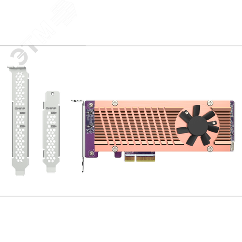 Изображение товара Плата расширения QM2, 2xM.2 22110/2280, NVMe, PCIe Gen3 x4 (шт)