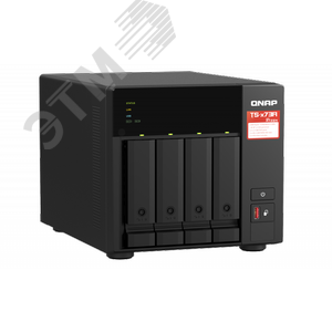 Изображение товара Сетевое харнилище 4 отсека 3,5''/2,5'', AMD Ryzen V1500B 2,2 ГГц, DDR4 8 Гб (шт)
