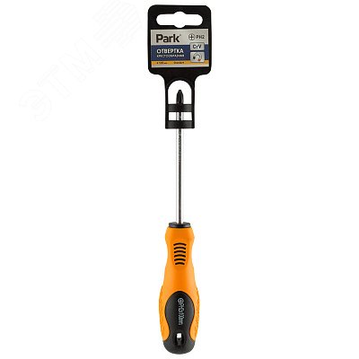 Изображение товара Отвертка Standart PH2х10см, двухкомпонентная рукоятка, крестовая (шт)