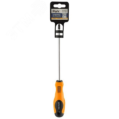 Изображение товара Отвертка Standart PH2х15см, двухкомпонентная рукоятка, крестовая (шт)