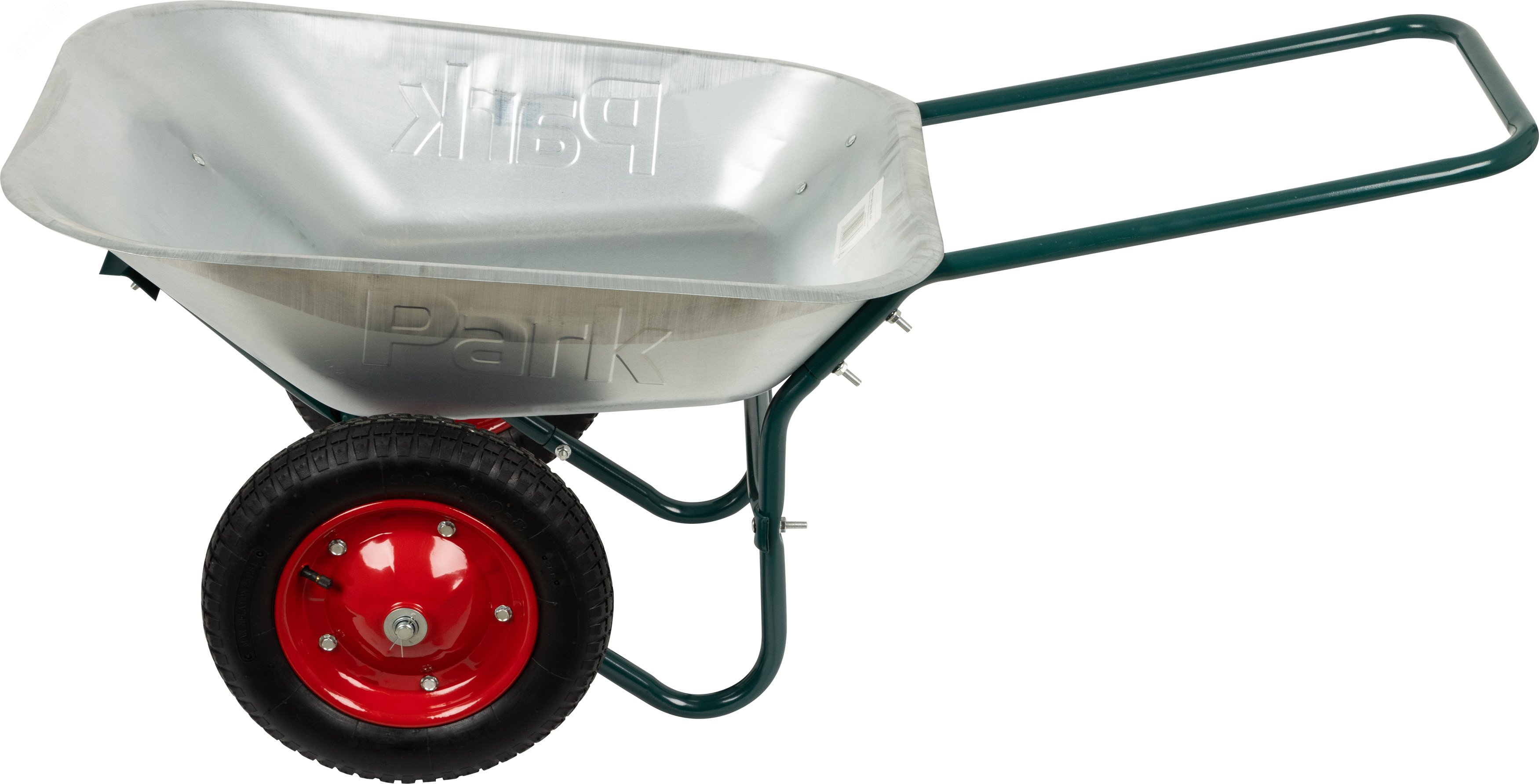 Изображение товара Садовая тачка WB 4207-2 П-ручка с пневматическими колесами высокого качества