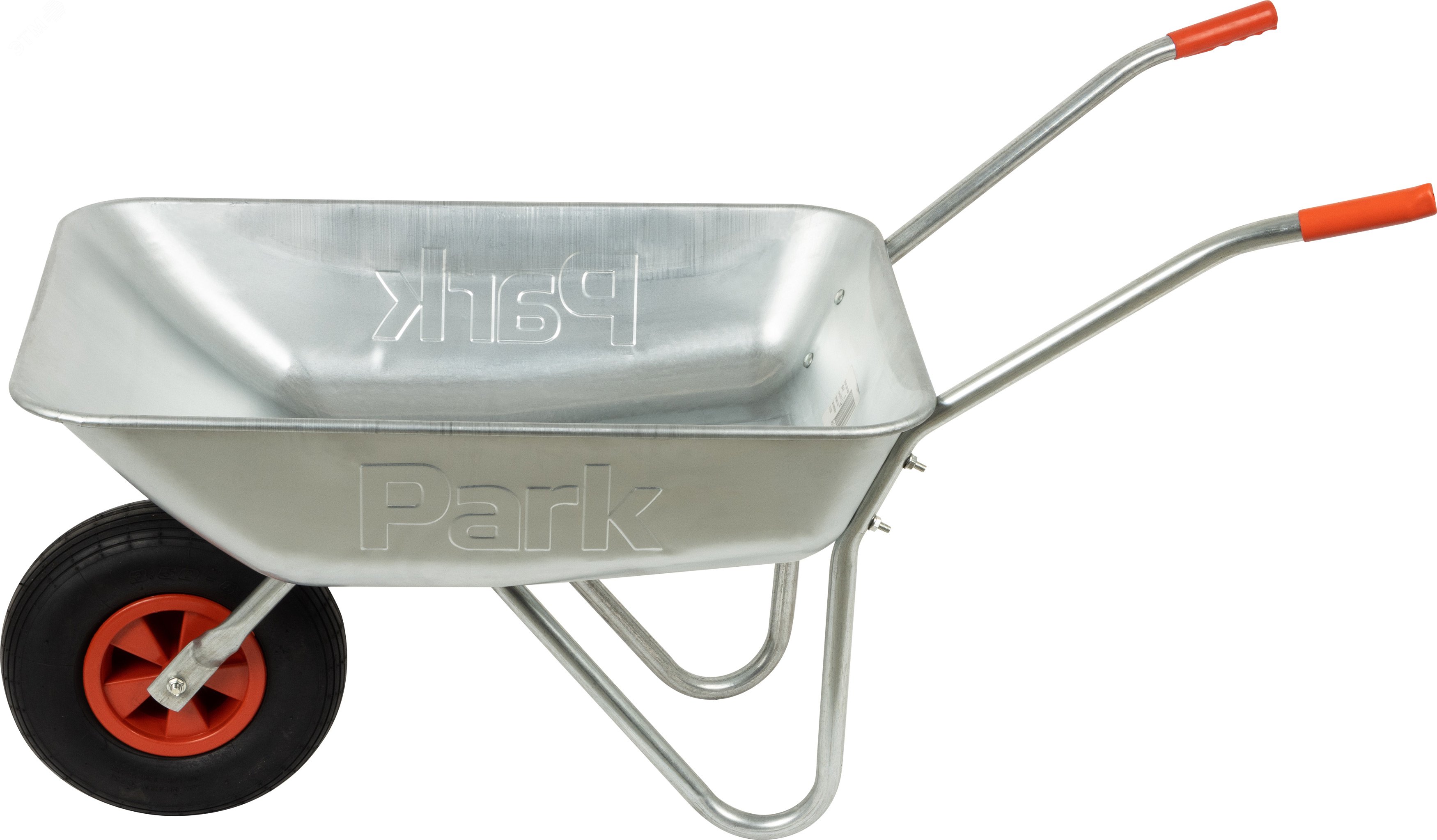 Изображение товара Садовая тачка WB 4701 из стали для перевозки грунта и мусора Русская сборка