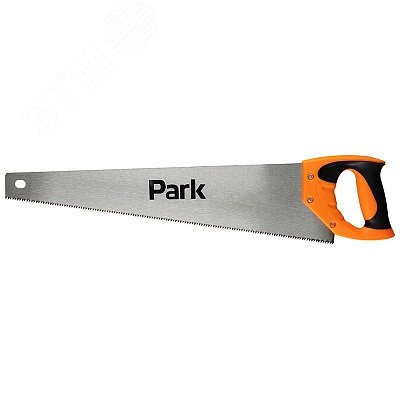 Изображение товара Ножовка по дереву PARK 50 см с двухкомпонентной ручкой, прочное стальное полотно