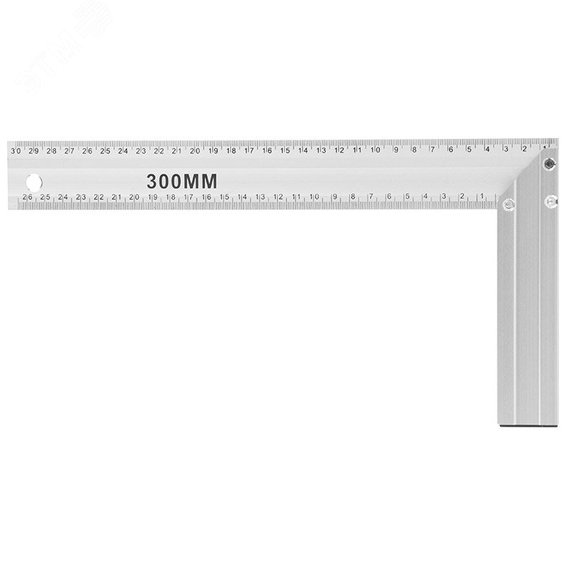 Изображение товара Угольник 30см алюминиевый для профессиональных работ