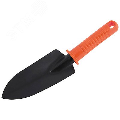 Изображение товара Совок посадочный HG0388B узкий из углеродистой стали с пластиковой ручкой