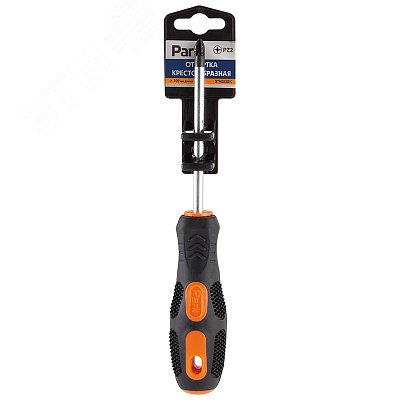 Изображение товара Отвертка Strom PZ2х10см с двухкомпонентной рукояткой и магнитным наконечником