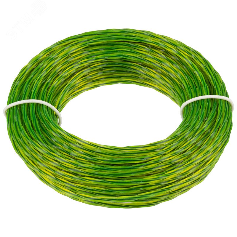 Изображение товара Леска для триммера 2,4 ммх15м (Квадрат перекрученгый со стержнем) (шт)