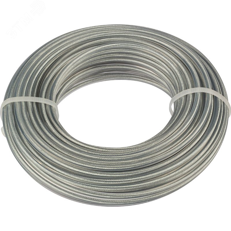 Изображение товара Леска для триммера 2,7 мм x 15 м (Круг с металлическим стержнем)