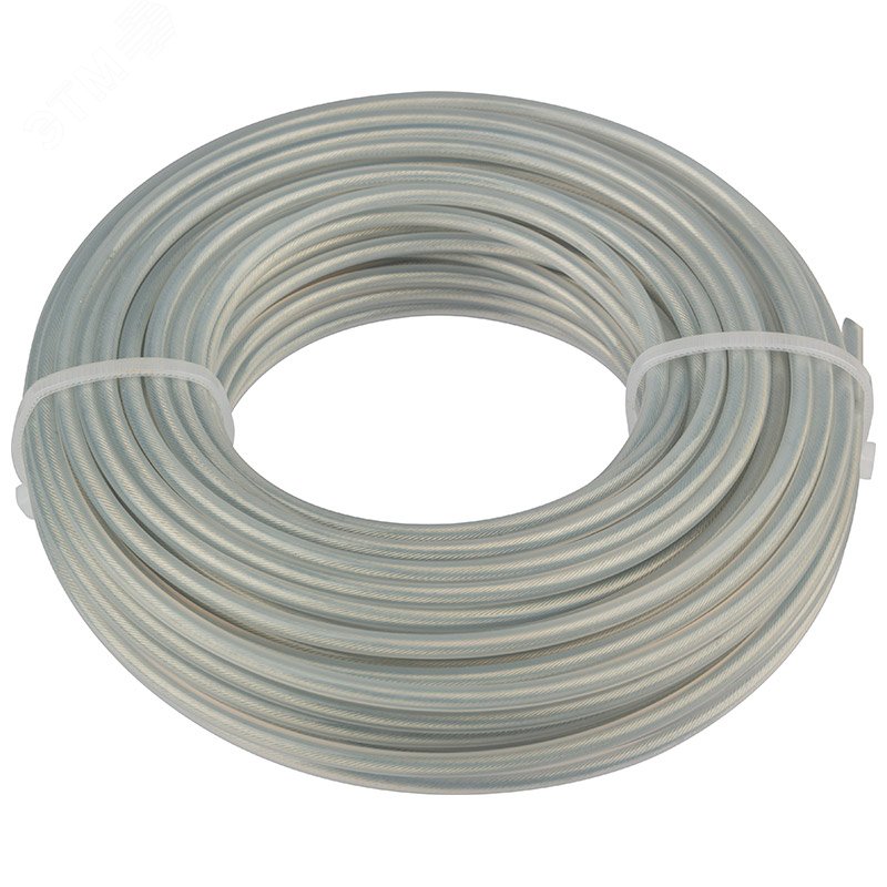 Изображение товара Леска для триммера диаметр 3,0 мм длина 15 м круг с металлическим стержнем