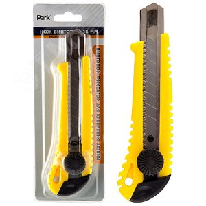 Изображение товара Нож технический винтовой лезвие 18мм (шт)