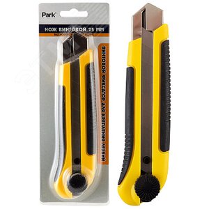 Изображение товара Нож технический винтовой лезвие 25мм (шт)