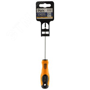 Изображение товара Отвертка Standart PH0х10см, двухкомпонентная рукоятка, крестовая (шт)
