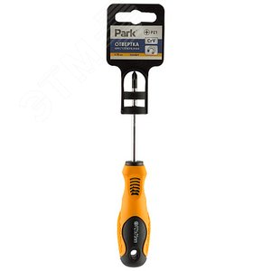 Изображение товара Отвертка Standart PZ1х7,5см, двухкомпонентная рукоятка, крестовая (шт)
