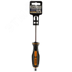 Изображение товара Отвертка ударная PH2х10cм с упором под гаечный ключ, двухкомпонентная рукоятка, крестовая (шт)