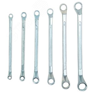 Изображение товара Набор накидных ключей 6шт (шт)