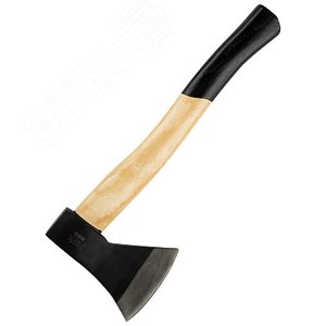 Изображение товара Топор 600гр Премиум AXE6RBF, скругл.лезвие, деревянная рукоятка (шт)