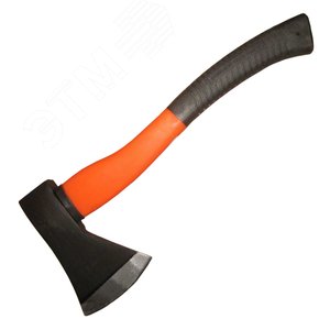 Изображение товара Топор 1000гр Премиум AXE10PR, скругл.лезвие, пласт.рукоятка (шт)