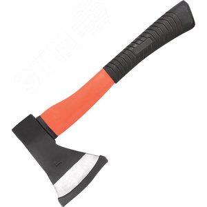Изображение товара Топор 800гр Премиум AXE8PR, скругл. лезвие, пластиковая рукоятка (шт)