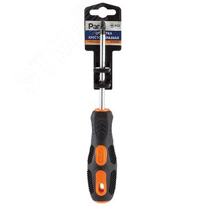 Изображение товара Отвертка Strom PZ2х10см, двухкомпонентная рукоятка OTV003DK, крестовая (шт)