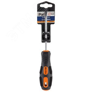 Изображение товара Отвертка Strom SL5x10cм, двухкомпонентная рукоятка OTV006DK, шлицевая (шт)