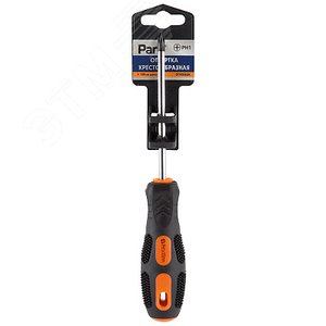 Изображение товара Отвертка Strom PH1х10см, двухкомпонентная рукоятка OTV008DK, крестовая (шт)