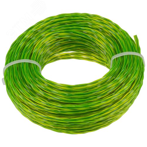 Изображение товара Леска для триммера 3,0 ммх15м (Квадрат перекрученный со стержнем) (шт)