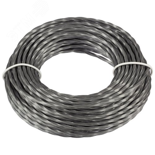 Изображение товара Леска для триммера 2,7 ммх15м (Квадрат перекрученный) (шт)