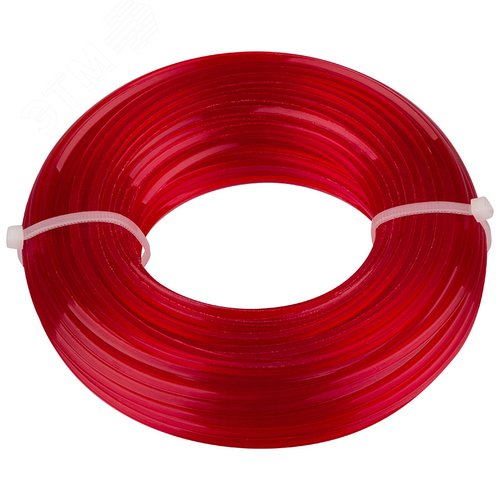 Изображение товара Леска для триммера 2,4 ммх15м (Квадрат со стержнем) (шт)