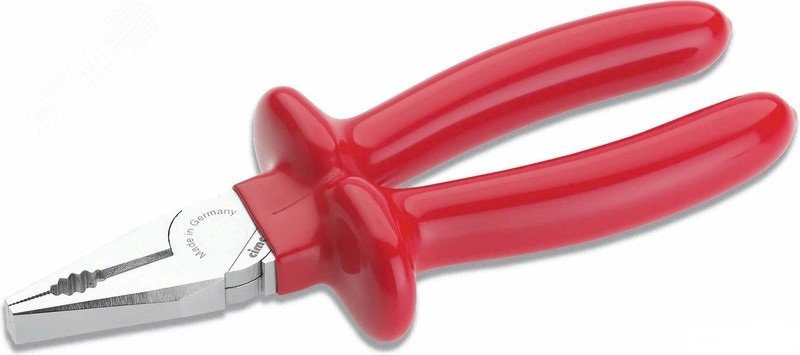 Изображение товара Диэлектрические пассатижи 180 мм с индикацией безопасные и надежные