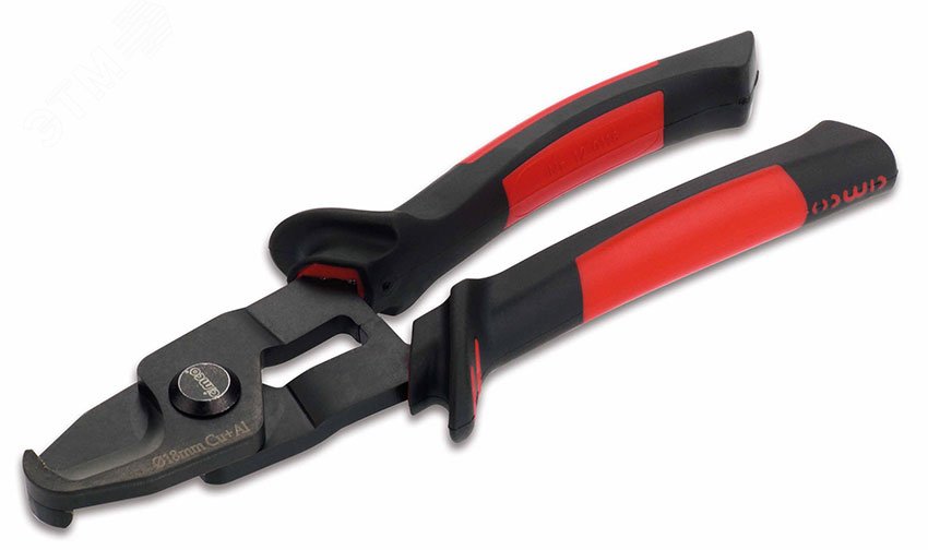 Изображение товара Кабелерез VDE для кабеля до 50 кв мм с необычными рукоятками и точными режущими краями