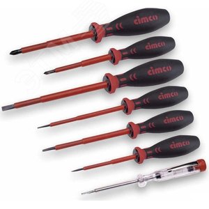 Изображение товара Набор диэлектрических отверток 1000В SL/PH (шт)