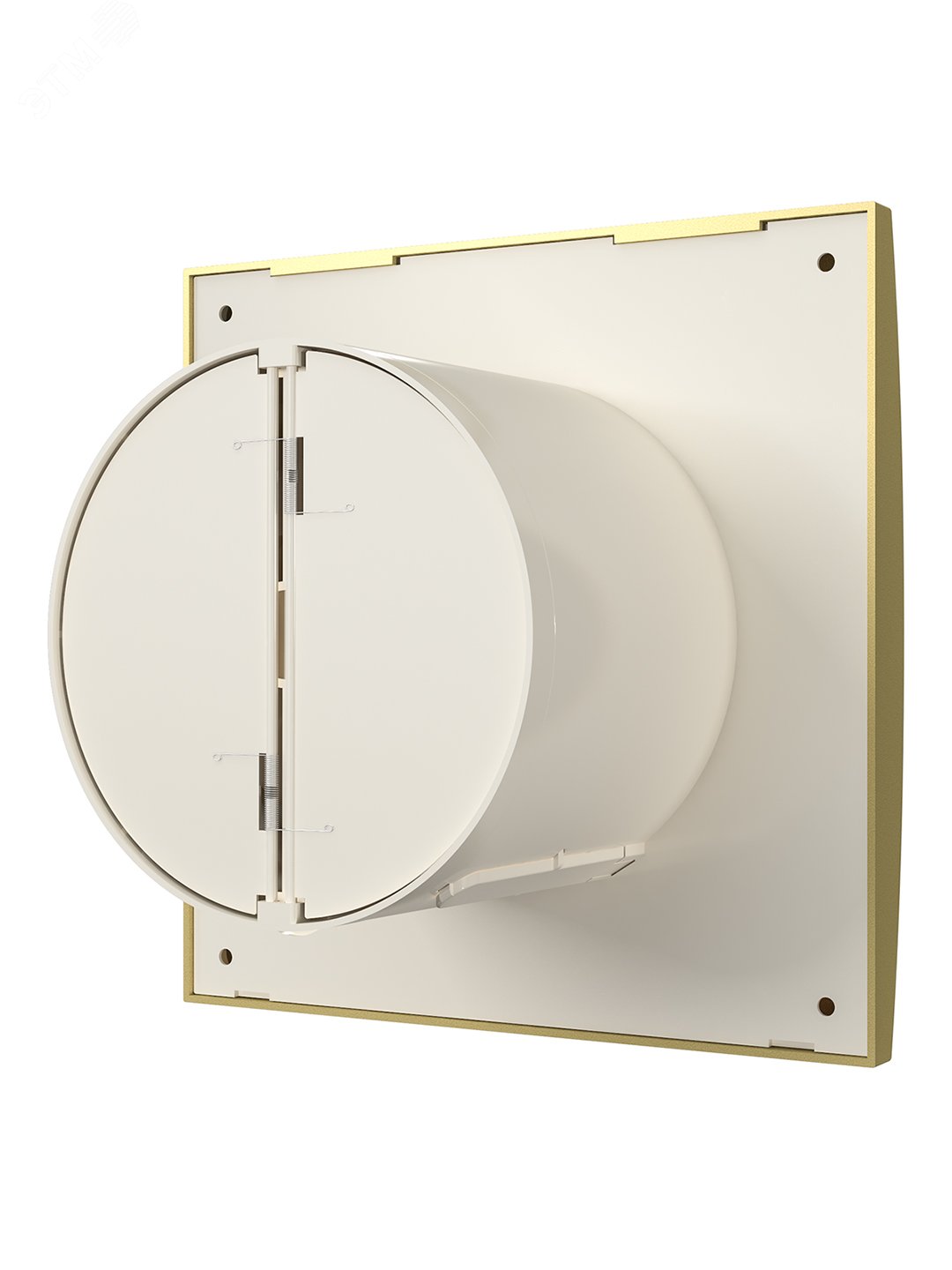 Изображение товара Вентилятор осевой вытяжной D100 с обратным клапаном декоративный AURA 4C Champagne