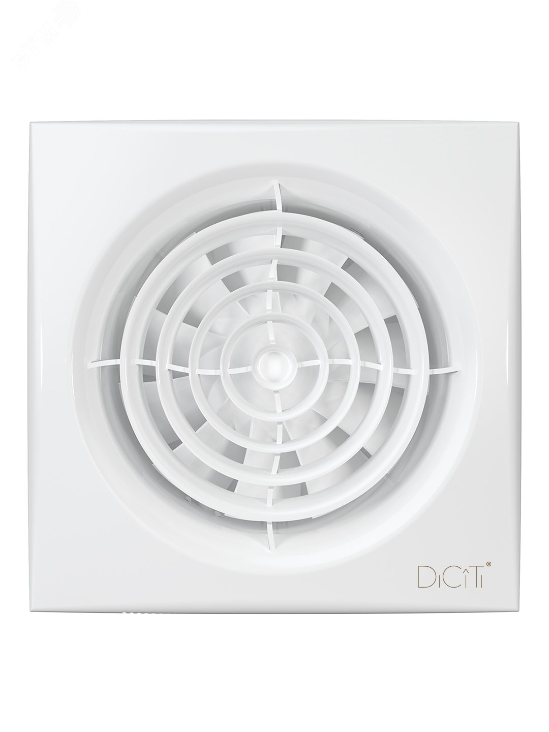 Изображение товара Вентилятор осевой вытяжной D125 с обратным клапаном и малошумной работой